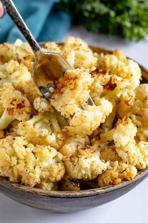 How To Make Parmesan Roasted Cauliflower Recipe Crazy For Crust