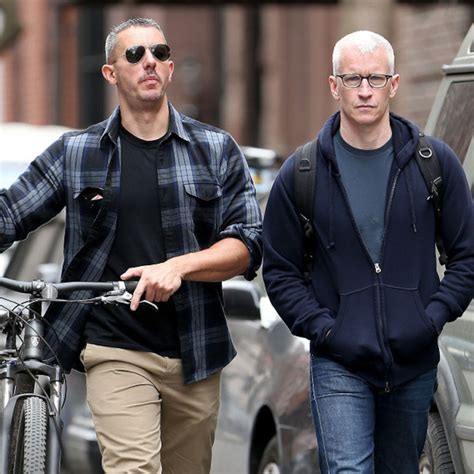Anderson Cooper and Boyfriend Benjamin Maisani Rock Matching Sneakers ...