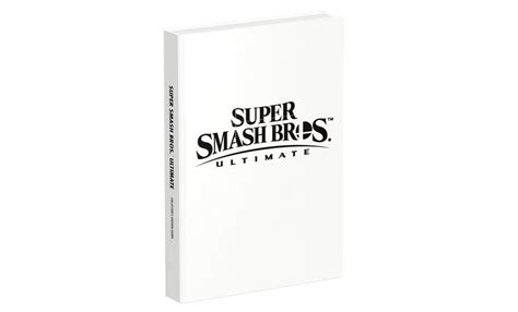 Super Smash Bros Ultimate Official Guide Books Announced By Prima