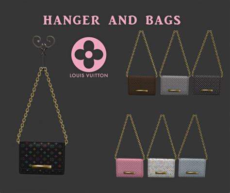 Leo 4 Sims Hanger And Bags Sims 4 Downloads
