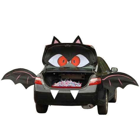 Bat Halloween Tricky Trunk Decor Unique Trunk Or Treat Decor At