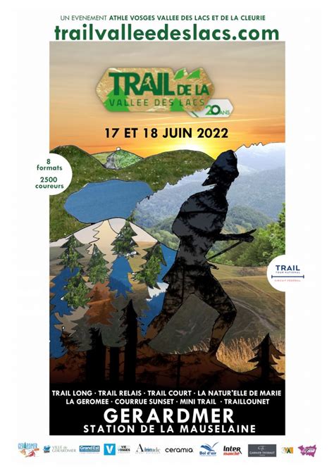 Trail De La Vall E Des Lacs Les Et Juin Vosges Campings