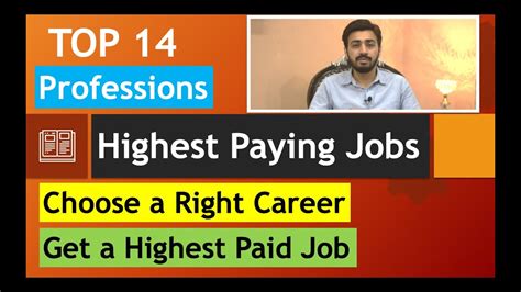Highest Paying Jobs Top 14 Professions Highly Paid Professions