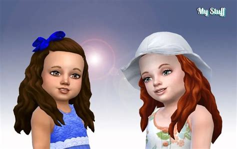 Pin By Bri Adams On Ts4 Cc Long Curly Kids Curly Hairstyles Toddler
