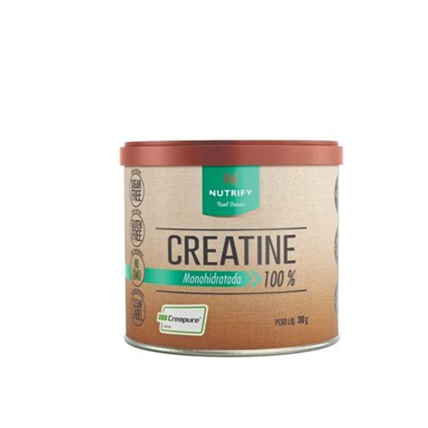 Creatina Nutrify 300g Creatine 100 Monohidratada Creapure