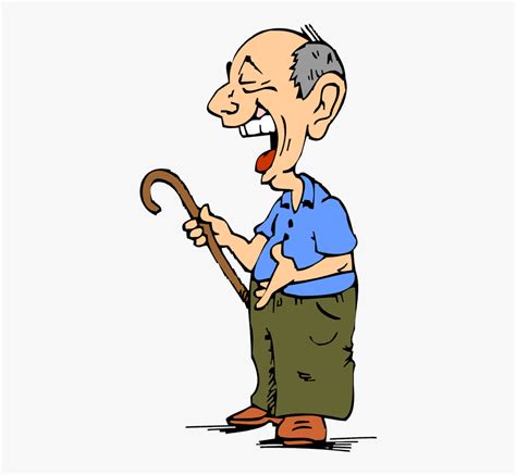 People Laughing Clipart Old Man Transparent Cartoon Free