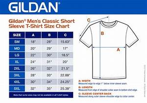 Gildan Mens Classic Short Sleeve T Shirt Size Chart 8 5x6 By Dv8s Issuu