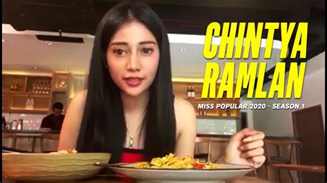 Chintya Ramlan Miss Popular 2020 Season 1 Youtube