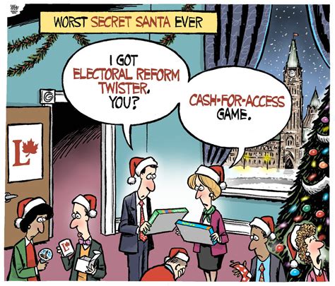 Good Morning Secret Santa Is Todays Cartoon In Torontostar