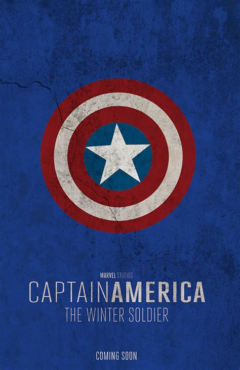 Marvel Captain America Winter Soldier Poster On Behance