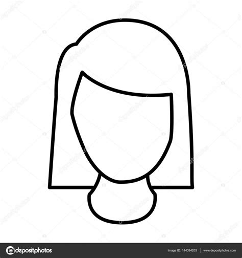 Silhouette Face Woman Icon Stock Vector Image By ©grgroupstock 144394203
