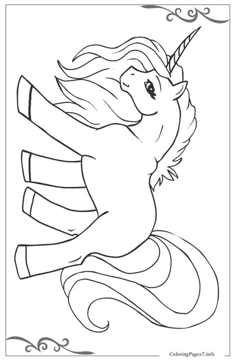 Unicorns Download coloring pages for kids