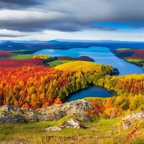 Colorful High Resolution Landscape