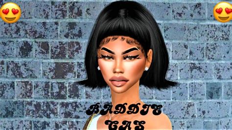 Sims 4 Cas Urban Baddie Cc Youtube