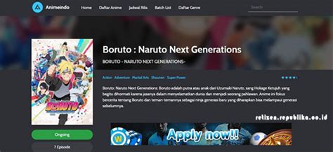 Animeindo Apk Situs Download Streaming Anime Terbaru 2022
