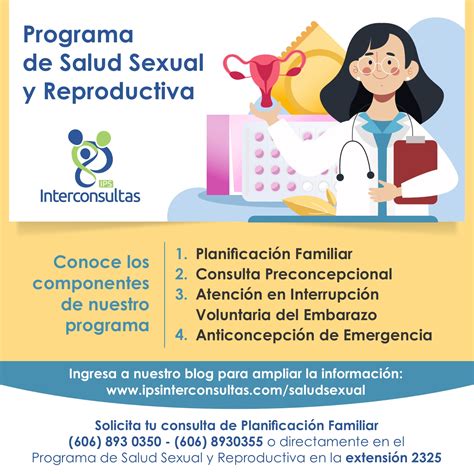 Programa De Salud Sexual Y Reproductiva Ips Interconsultas