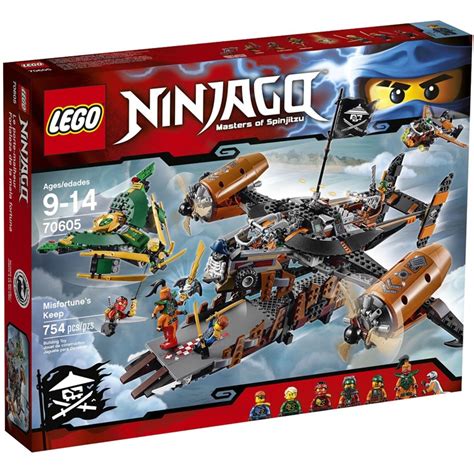 Lego Ninjago Sets 70605 Misfortunes Keep New