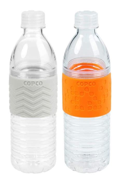 Copco Hydra Plastic Reusable Sports Water Bottle 169 Oz Pack Of 2