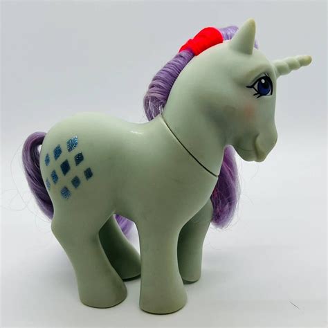 Vintage My Little Pony G1 Sparkler 1984 Unicorn Ponies Mlp Blue Glitter