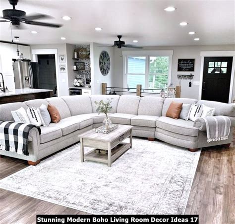 Stunning Modern Boho Living Room Decor Ideas Homyhomee