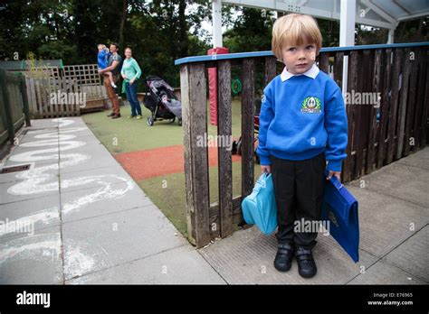 First Day School Uk Worried Hi Res Stock Photography And Images Alamy