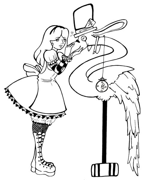 Free download 39 best quality mad hatter coloring pages at getdrawings. Mad Hatter Coloring Pages at GetColorings.com | Free ...
