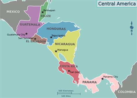 Central America Travel Guide At Wikivoyage