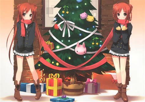 Download Anime Christmas Anime Christmas Hd Wallpaper