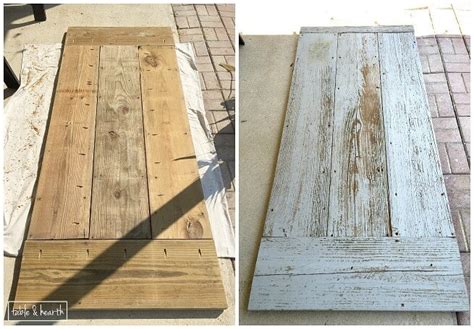 The lower outdoor table is a little more complex. Ana White | Farmhouse Table with Reclaimed Lumber Top ...