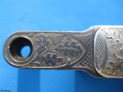 Mauser K98 Bottom Metal Engraved By Handh Zehner Frankfurt
