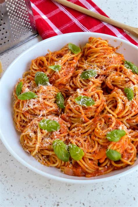 Pasta Pomodoro Recipe Small Town Woman