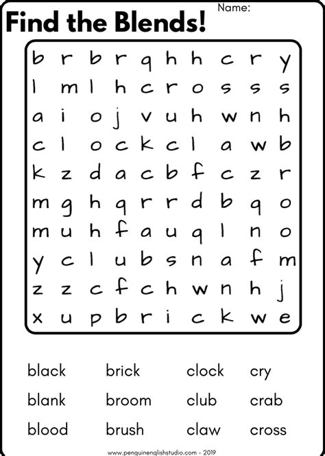 These ending consonant blends worksheets require very little prep work and can be done in a few different ways. Grade 1 Bl Blends Worksheets : Grade 1 Worksheets for ...