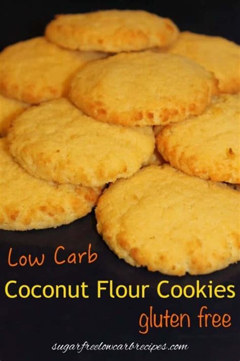 Basic Coconut Flour Cookies Gluten Free Low Carb Yum