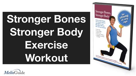 Stronger Bones Stronger Body Exercise Program Sampler Youtube
