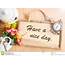 Have A Nice Day Text In Blank Wooden Photo Frame Stock Image  Of