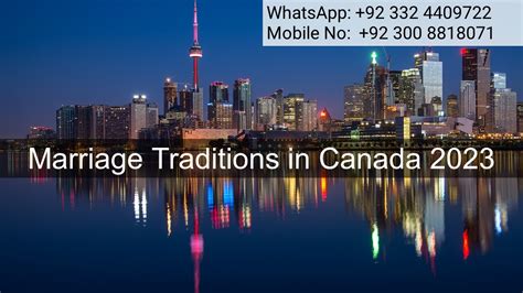 marriage traditions in canada 2023 life partner solutions