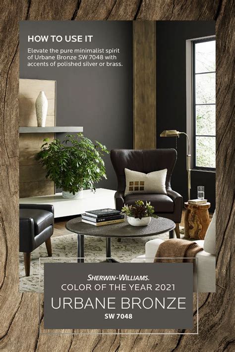 Urbane Bronze Sw 7048 Living Room Painting Tips Paint Colors For