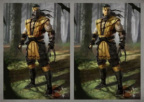 Scorpion Concept Characters And Art Mortal Kombat X Mortal Kombat X Mortal Kombat Art