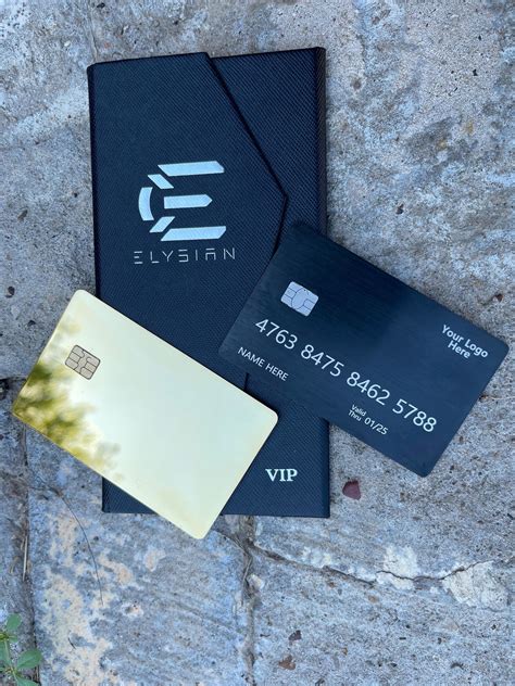 Custom Metal Debit And Credit Cards Convert Plastic Into A Etsy