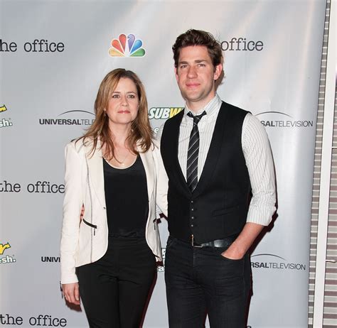 jenna fischer shared a doctored photo of her and john krasinski before the stanley cup final