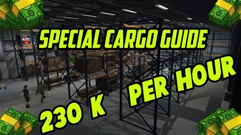 Special Cargo Business Guide Gta V Online 200k Per Hour Youtube