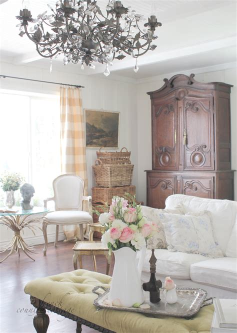 Country living room design ideas and photos to inspire your next home decor project or remodel. Summer Living Room - FRENCH COUNTRY COTTAGE