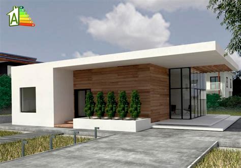 Casas modulares precios y fotos prefabricadas fácilmente ampliables tanto en planta como en altura. Casa Modular ECO 60B - EcoCasa