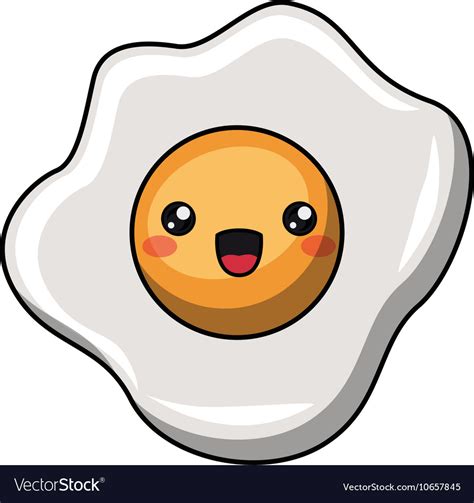 Japanese Kawaii Egg Cartoon