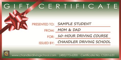 driving lessons gift voucher template  direct drive salmon arm driver training hawker