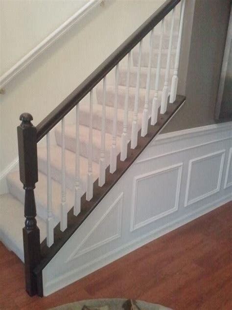 What material options are available in chair rail? How to Paint Stair Railings • Snazzy Little Things ...