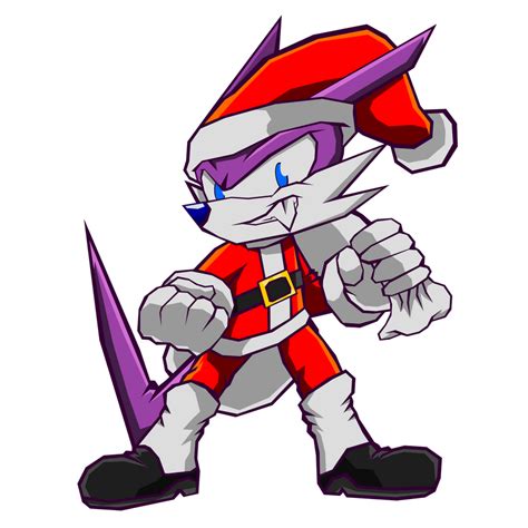 Christmas Fang Sonic Battle By Cerberean On Deviantart