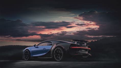 2048x1152 Blue Bugatti Chiron Sport 2020 4k Wallpaper2048x1152