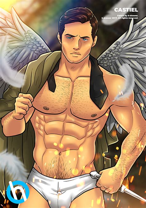 Rule 34 1boy 2017 Angel Bara Briefs Bulge Castiel