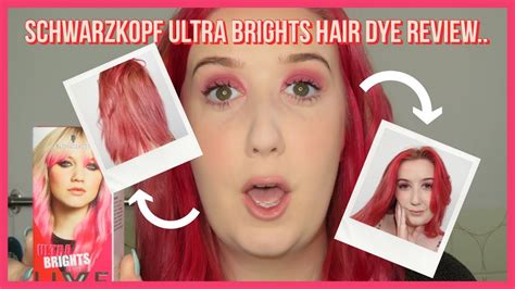Dying My Hair Pink Schwarzkopf Live Ultra Brights 🌸💞😍 Youtube